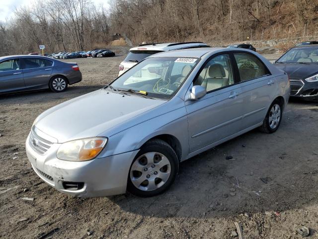 KIA Spectra salvage cars for sale: 2007 KIA Spectra EX