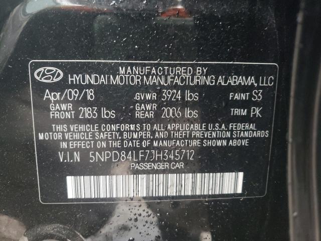 2018 HYUNDAI ELANTRA SE - 5NPD84LF7JH345712