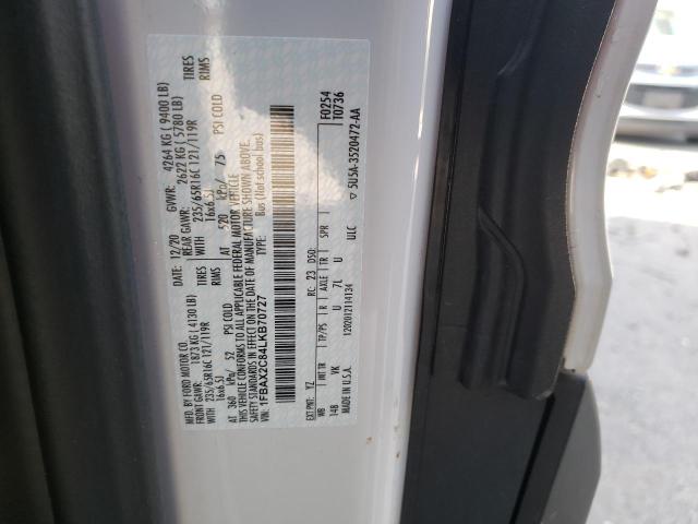 2020 FORD TRANSIT T- - 1FBAX2C84LKB70727