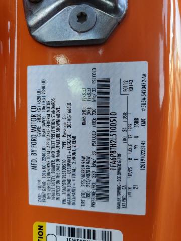 2020 FORD MUSTANG - 1FA6P8TH2L5100510