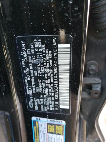 2017 HYUNDAI TUCSON LIM - KM8J3CA41HU426939