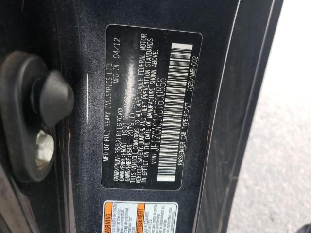JF1ZCAC12D1600856 Subaru BRZ