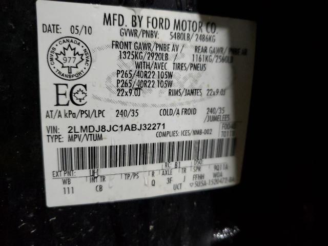2LMDJ8JC1ABJ32271 Lincoln MKX