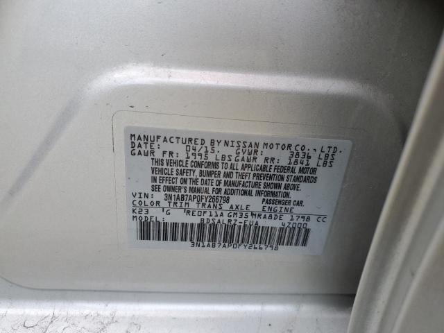 2015 NISSAN SENTRA S 3N1AB7AP0FY266798