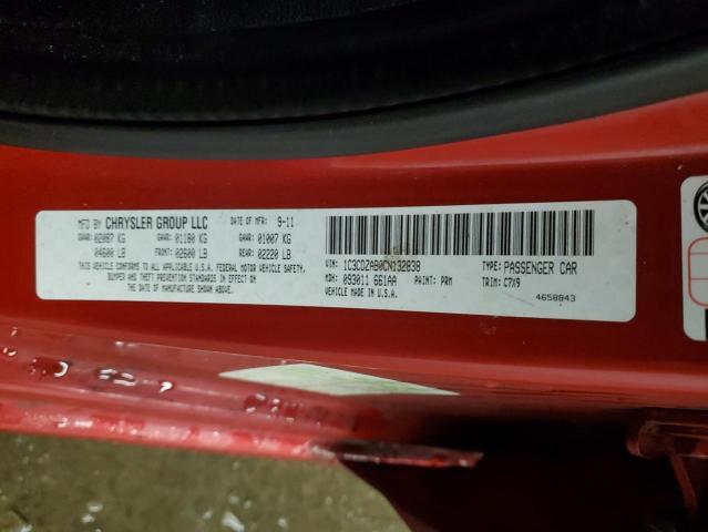 1C3CDZAB0CN132838 Dodge Avenger