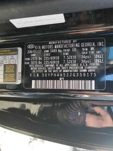 2018 KIA SORENTO EX - 5XYPH4A52JG359175