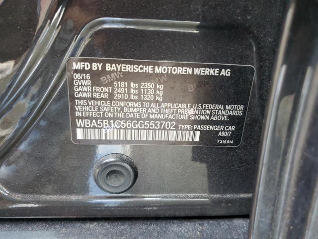 2016 BMW 535 I - WBA5B1C56GG553702