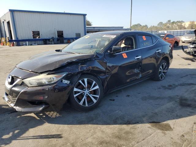 Salvage cars for sale from Copart Orlando, FL: 2016 Nissan Maxima 3.5S