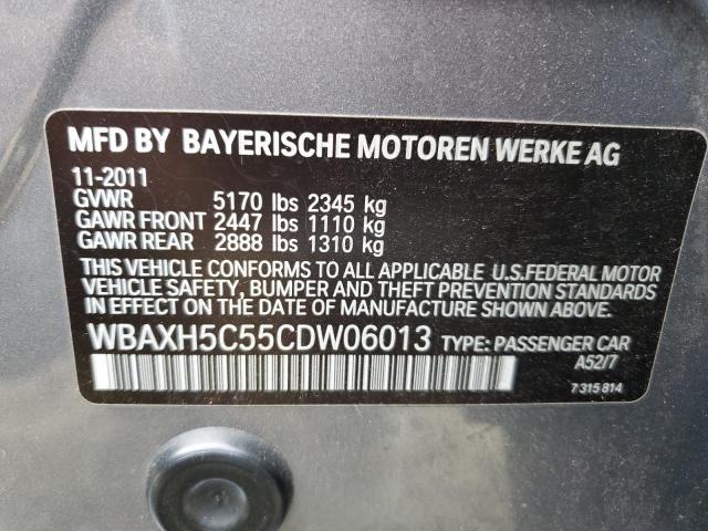 WBAXH5C55CDW06013 BMW 528 XI