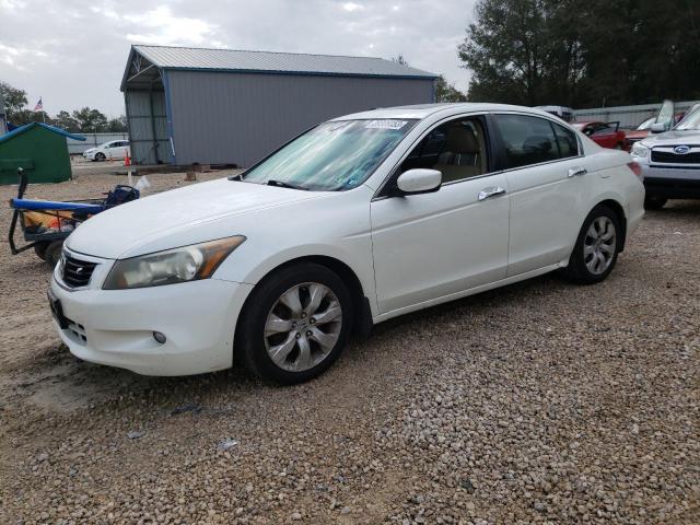 Salvage cars for sale from Copart Midway, FL: 2009 Honda Accord EXL