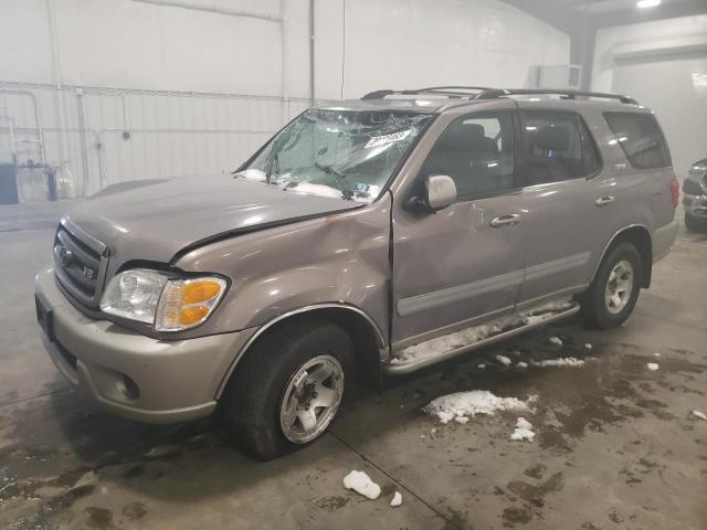 Toyota Sequoia salvage cars for sale: 2001 Toyota Sequoia SR5