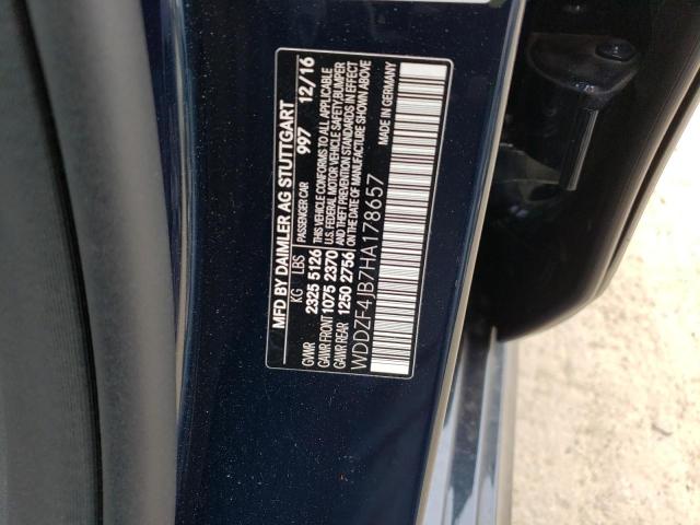 2017 MERCEDES-BENZ E 300 - WDDZF4JB7HA178657