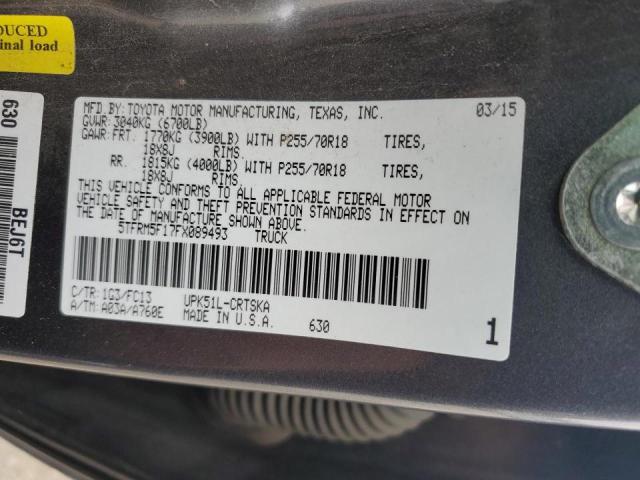 2015 TOYOTA TUNDRA DOU - 5TFRM5F17FX089493