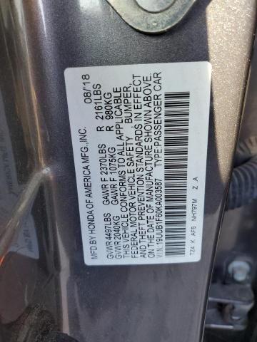 19UUB1F60KA003587 Acura TLX
