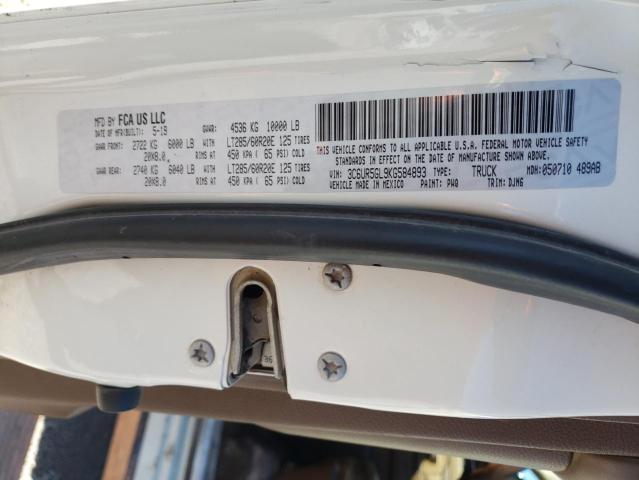 2019 RAM 2500 LONGH - 3C6UR5GL9KG584893
