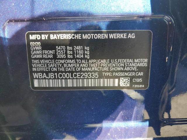 2020 BMW 530XE - WBAJB1C00LCE29335