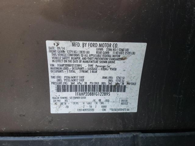 2015 FORD TAURUS SE - 1FAHP2D88FG122895