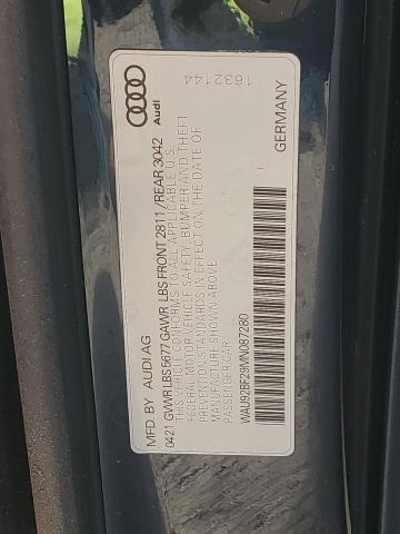 2021 AUDI A6 ALLROAD WAU92BF29MN087280
