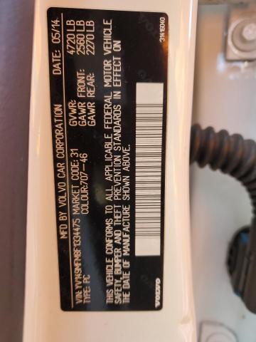 2015 VOLVO S60 PLATIN - YV149MFM8F1334475