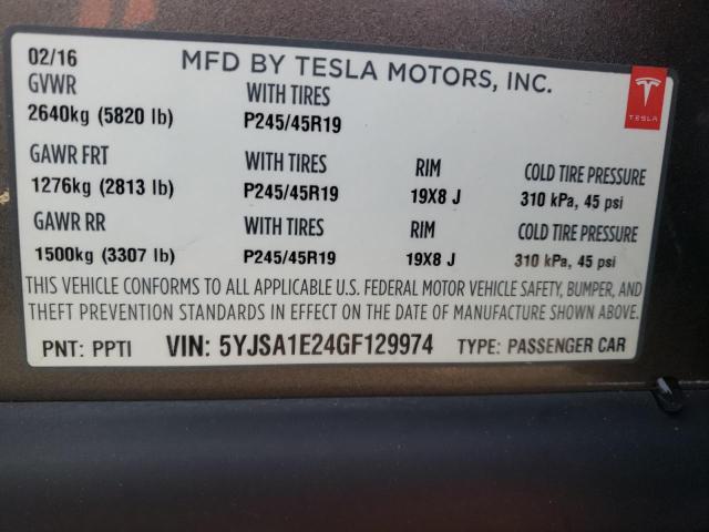 VIN 3C3CFFGE9GT229679 2016 Fiat 500, E Battery Elec... no.13