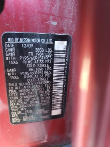 JN8AZ2KR3AT159472 Nissan Cube