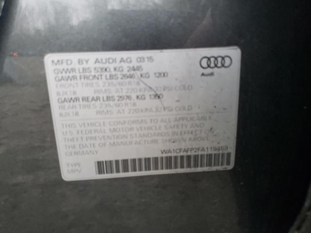 2015 AUDI Q5 PREMIUM - WA1CFAFP2FA119459
