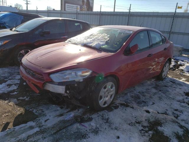 Salvage cars for sale from Copart Chicago Heights, IL: 2013 Dodge Dart SE
