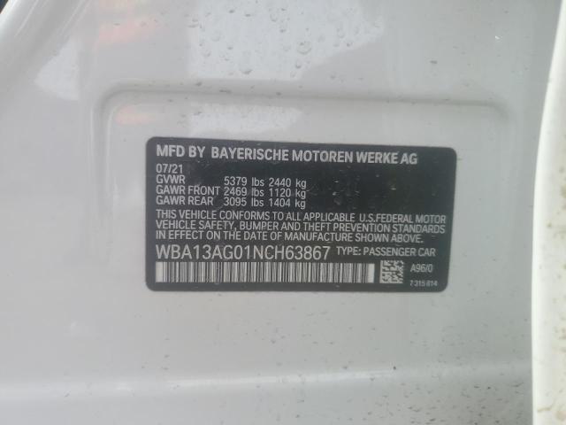 2022 BMW 530E - WBA13AG01NCH63867