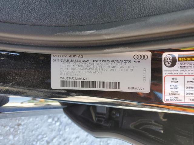 2018 AUDI A6 PREMIUM - WAUG3AFC4JN043271