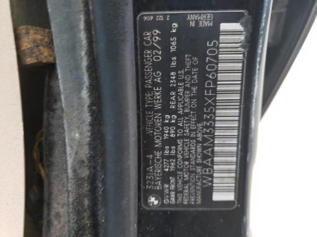 WBAAM3335XFP60705 BMW 323 I Automatic