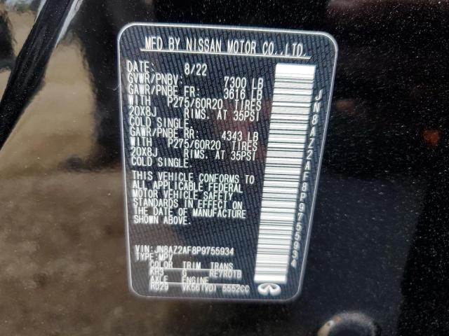 2023 INFINITI QX80 LUXE - JN8AZ2AF8P9755934
