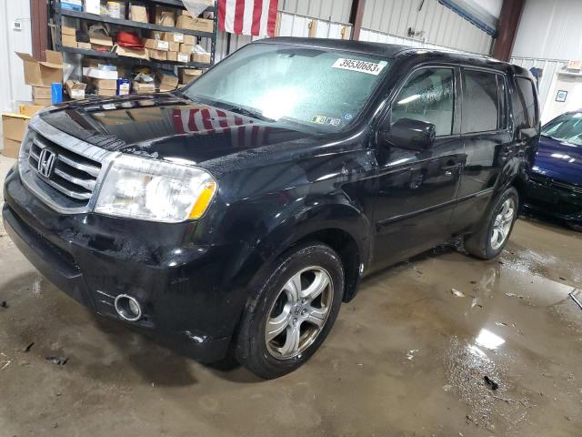Salvage cars for sale from Copart West Mifflin, PA: 2015 Honda Pilot EXL