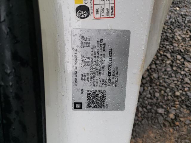 2020 CHEVROLET CAMARO SS - 1G1FH3D72L0118334