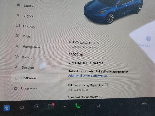2019 TESLA MODEL 3 - 5YJ3E1EA6KF324788