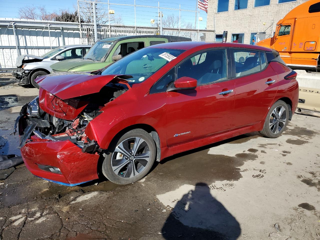 1N4BZ1CP5KC318121 NISSAN LEAF S PLU 2019