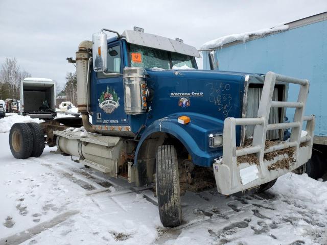 Salvage cars for sale from Copart Lyman, ME: 2015 Western Star Conventional 4900FA