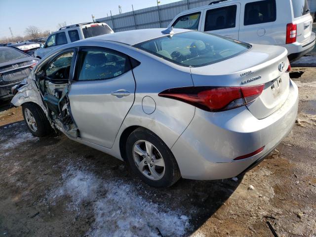 2015 HYUNDAI ELANTRA SE 5NPDH4AE9FH614584