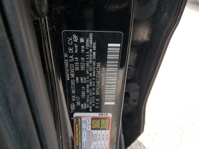 3KPA24AB7JE047346 KIA RIO LX