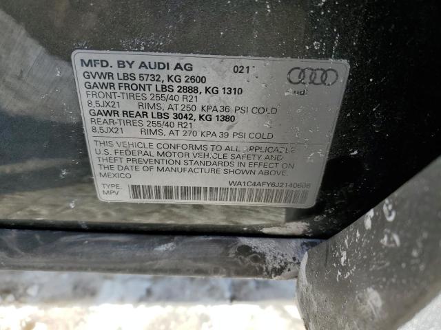 2018 AUDI SQ5 PRESTI WA1C4AFY6J2140686