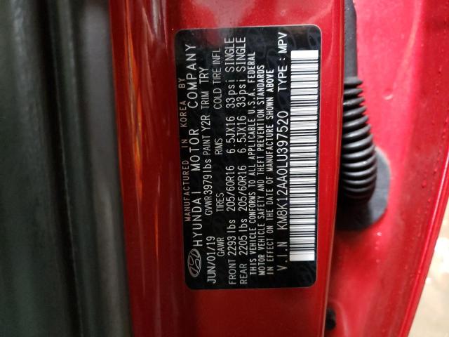 2020 HYUNDAI KONA SE - KM8K12AA0LU397520