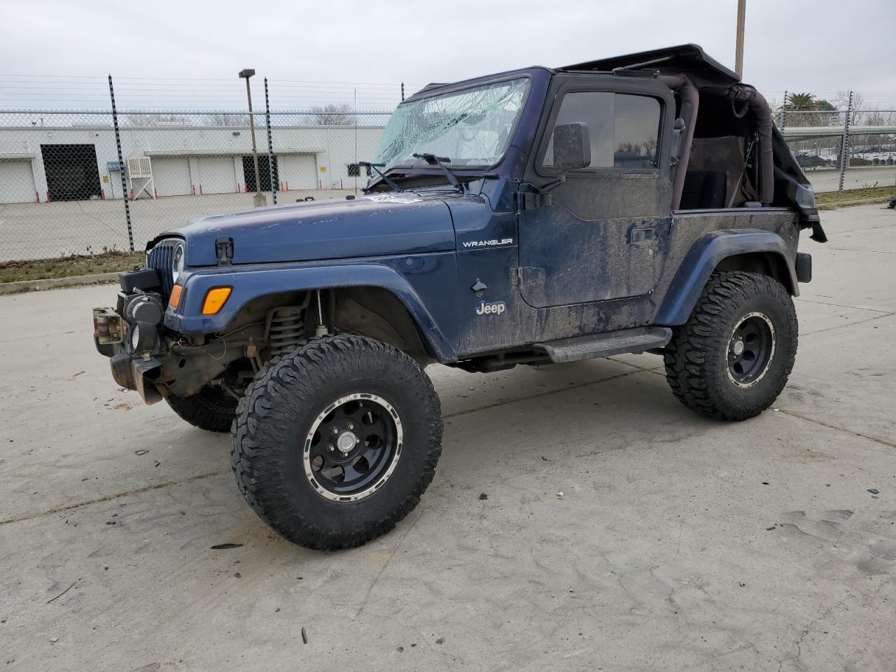 2000 Jeep Wrangler / TJ SE for sale at Copart Sacramento, CA Lot #38803***  