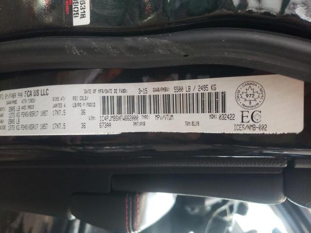 1C4PJMBSXFW662000 Jeep Cherokee Trailhawk