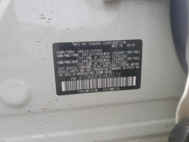 JF2SKADC0LH425173 Subaru FORESTER