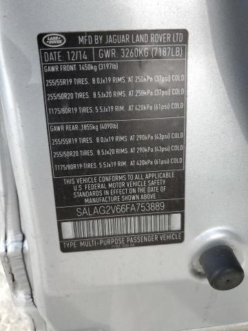 SALAG2V66FA753889 Land Rover LR4
