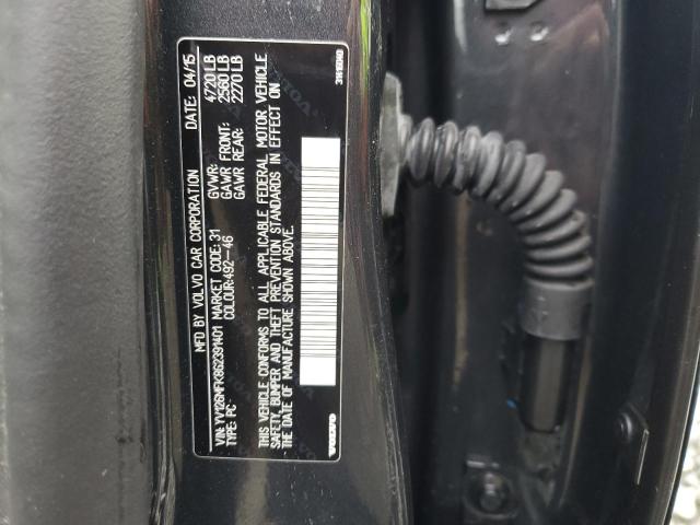 2016 VOLVO S60 PREMIE YV126MFK8G2391401