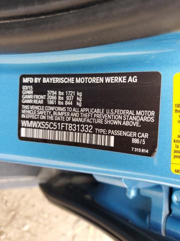 WMWXS5C51FT831332 Mini Cooper