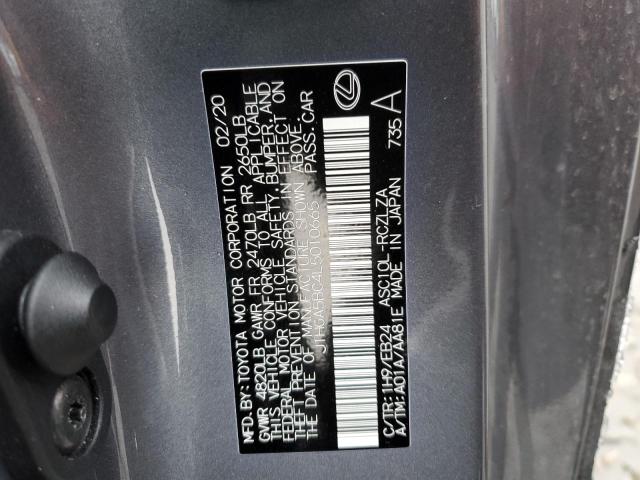 2020 LEXUS RC 300 F-S JTHGA5BC4L5010665