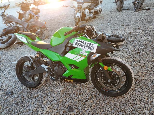 Salvage cars for sale from Copart Homestead, FL: 2022 Kawasaki EX400