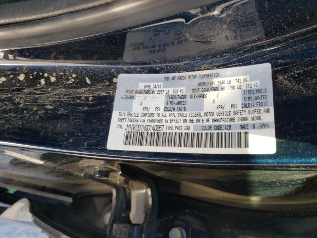 2016 MAZDA CX-3 GRAND - JM1DKDD7XG0140867