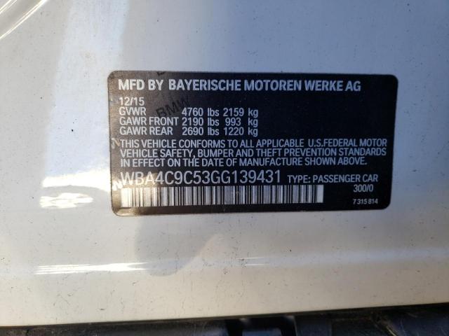2016 BMW 428 XI GRA - WBA4C9C53GG139431